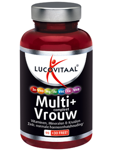 Lucovitaal Multi+ Compleet Vrouw Tabletten 120TB Lucovitaal Multi+ Compleet Vrouw Tabletten 120TB