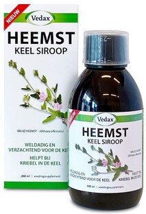 Vedax Heemst Keel Siroop 200ML Vedax Heemst Keel Siroop 200ML
