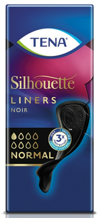 De Online Drogist TENA Silhouette Noir Normaal 26ST aanbieding