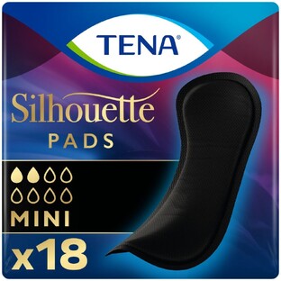 TENA Silhouette Noir Mini 18ST TENA Silhouette Noir Mini 18ST