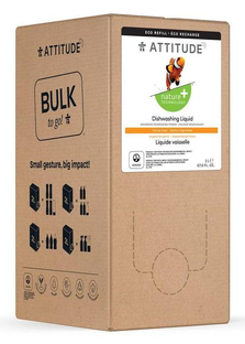 Attitude Dishwashing Liquid Citrus Zest Bult To Go 2LT Attitude Dishwashing Liquid Citrus Zest Bult To Go 2LT