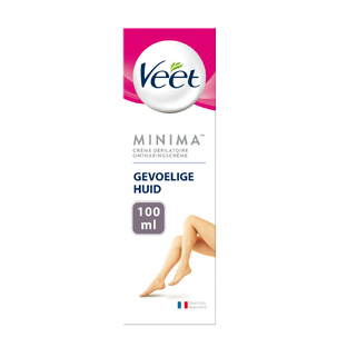 Veet Ontharingscrème Gevoelige Huid Minima 100ML Veet Ontharingscrème Gevoelige Huid Minima 100ML