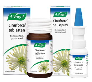 A.Vogel Cinuforce Tabletten 80TB + Neusspray 20ML Combiverpakking 2ST