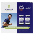 Vitakruid Multi Dag & Nacht Man 100% Vegan 2 x 30 60TB Vitakruid Multi Dag & Nacht Man 100% Vegan 2 x 30 60TB