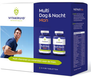 Vitakruid Multi Dag & Nacht Man Tabletten 180TB