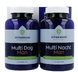 Vitakruid Multi Dag & Nacht Man 100% Vegan 2 x 90 180TB potten en verpakking