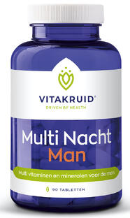 Vitakruid Multi Nacht Man Tabletten 90TB