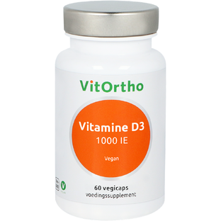 VitOrtho Vitamine D3 1000 IE Vegan Capsules 60VCP