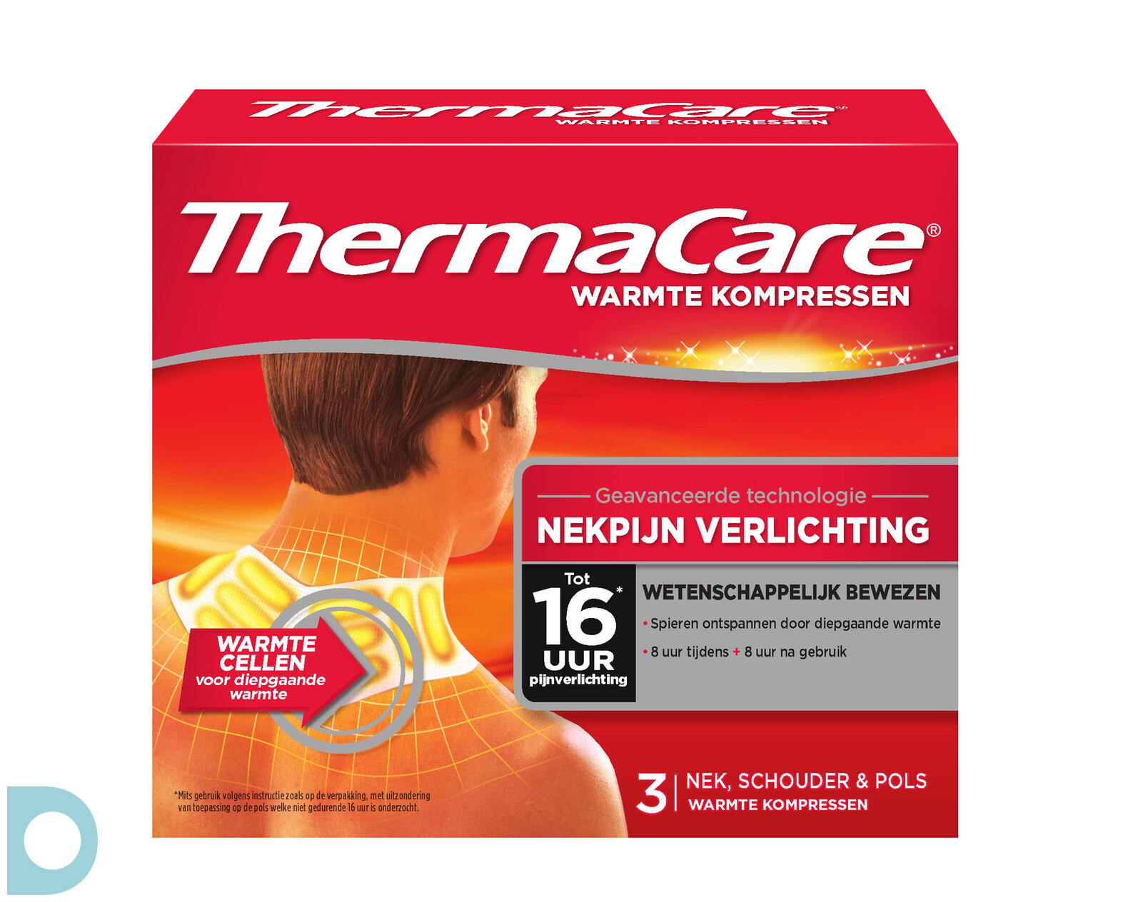 Thermacare Nek-Schouder-Pols Warmtekompressen