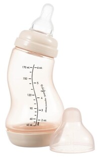 Difrax S-babyfles Natural 170ml - Blossom 1ST Difrax S-babyfles Natural 170ml - Blossom 1ST