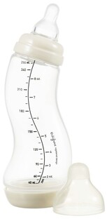 Difrax S-babyfles Natural 250ml - Popcorn 1ST Difrax S-babyfles Natural 250ml - Popcorn 1ST
