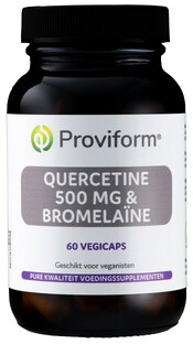 Proviform Quercetine 500 MG & Bromelaïne 60VCP Proviform Quercetine 500 MG & Bromelaïne 60VCP