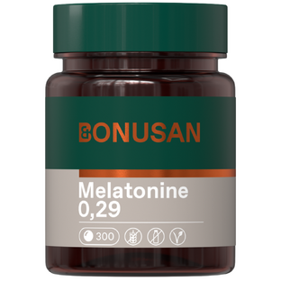 Bonusan Melatonine 0,29 Tabletten 300TB Bonusan Melatonine 0,29 Tabletten 300TB