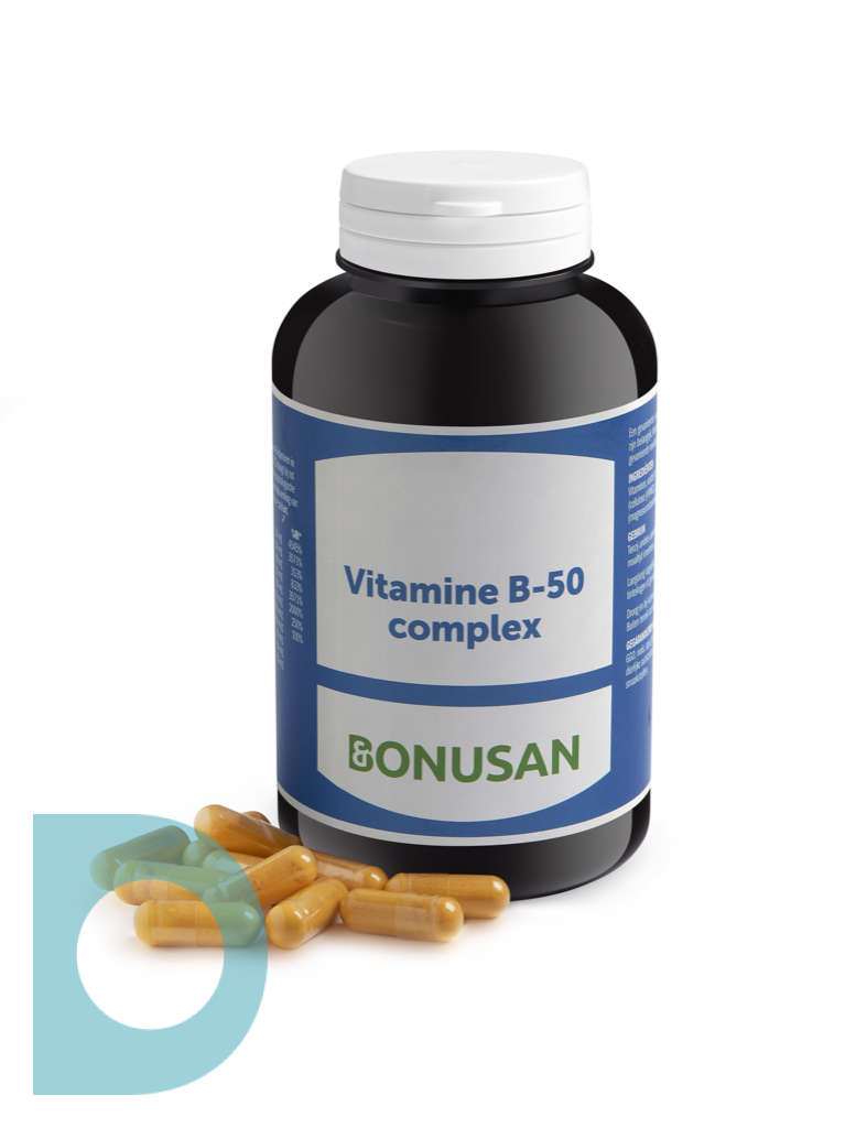 Bonusan Vitamine B-50 Complex Capsules 60CP | voordelig online kopen De Online Drogist