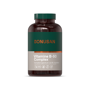 Bonusan Vitamine B-50 Complex Capsules 200CP Bonusan Vitamine B-50 Complex Capsules 200CP