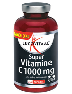 Lucovitaal Super Vitamine C 1000mg Capsules 365VCP Lucovitaal Super Vitamine C 1000mg Capsules 365VCP