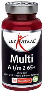 Lucovitaal Multi A t/m Z 65+ Tabletten 60TB Lucovitaal Multi A t/m Z 65+ Tabletten 60TB