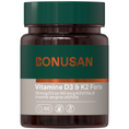 Bonusan Vitamine D3 & K2 Forte Softgels 60SG Bonusan Vitamine D3 & K2 Forte Softgels 60SG