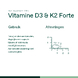 Bonusan Vitamine D3 & K2 Forte Softgels 60SG 100515