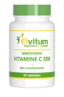 Elvitum Gebufferde Vitamine C 500 90TB Elvitum Gebufferde Vitamine C 500 90TB