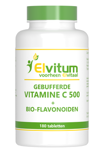 Elvitum Gebufferde Vitamine C 500 180TB