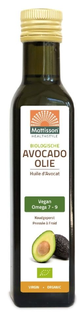Mattisson HealthStyle Biologische Avocado Olie 250ML Mattisson HealthStyle Biologische Avocado Olie 250ML