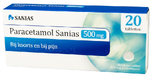 Sanias Paracetamol 500mg Tabletten 20TB