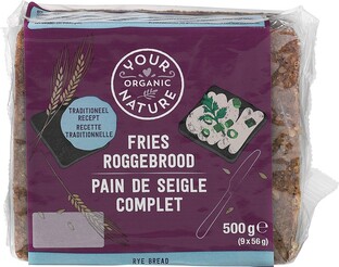Your Organic Nature Fries Roggebrood 500GR Your Organic Nature Fries Roggebrood 500GR