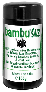 Aman Prana Bamboezout Fijn 9x Gebrand en Zwarte Knoflook 100GR Aman Prana Bamboezout Fijn 9x Gebrand en Zwarte Knoflook 100GR