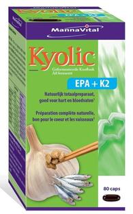 MannaVital Kyolic EPA + K2 Capsules 80CP