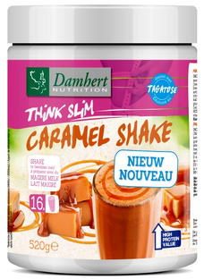 Damhert Think Slim Maaltijdshake Caramel 520GR