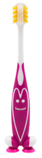 Better Toothbrush Kids Happy Face Roze 1ST