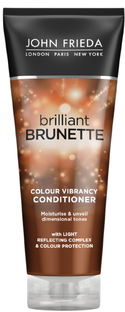 John Frieda Brilliant Brunette Colour Vibrancy Conditioner 250ML