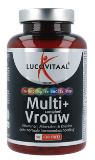 Lucovitaal Multi+ Compleet Vrouw Tabletten 120TB  Lucovitaal Multi+ Compleet Vrouw Tabletten 120TB