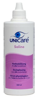 Unicare Saline Lenzenvloeistof 360ML