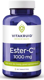 Vitakruid Ester-C® Vitamine C 1000 Flavonoïden Rozenbottel 90TB Vitakruid Ester-C® Vitamine C 1000 Flavonoïden Rozenbottel 90TB