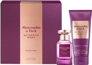 Abercrombie & Fitch Authentic Night Woman Geschenkset 2ST