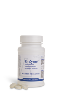 Biotics K-Zyme (kalium 99mg) Tabletten 100TB  Biotics K-Zyme (kalium 99mg) Tabletten 100TB