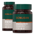 Bonusan Magnesan Forte Plus + Vitamine D3 25mcg/1000 IE Combiset 2 stuks Bonusan Magnesan Forte Plus + Vitamine D3 25mcg/1000 IE Combiset 2 stuks