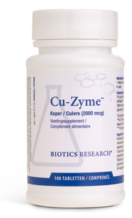 Biotics Cu-Zyme Koper Tabletten 100TB