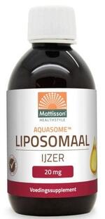 Mattisson HealthStyle Aquasome Liposomaal IJzer 250ML