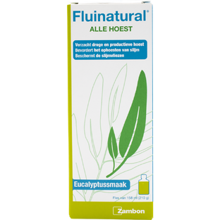 Fluinatural Alle Hoest Siroop - Eucalyptus 158ML