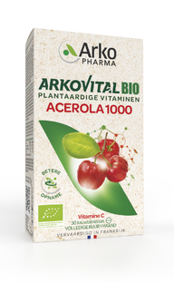 Arkopharma Acerola 1000mg Kauwtabletten 30KTB Arkopharma Acerola 1000mg Kauwtabletten 30KTB