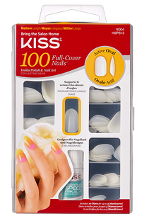 Kiss 100 Full Cover Nails Active Oval 1ST