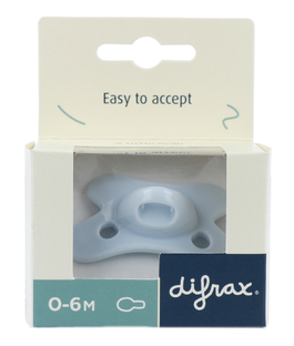 Difrax Fopspeen Natural 0-6 Maanden  Natural Uni Ice 1ST 