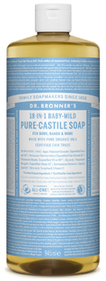 Dr. Bronner Dr Bronner Pure Castile Zeep Baby Mild 945ML Dr. Bronner Dr Bronner Pure Castile Zeep Baby Mild 945ML