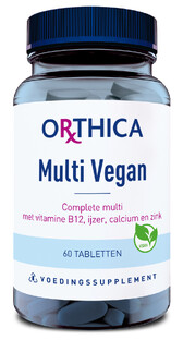 Orthica Multi Vegan Tabletten 60TB Orthica Multi Vegan Tabletten 60TB