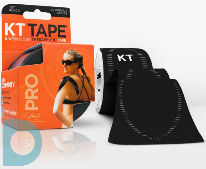 klem Retentie Boom KT Tape Pro Strips Zwart 20ST | De Online Drogist