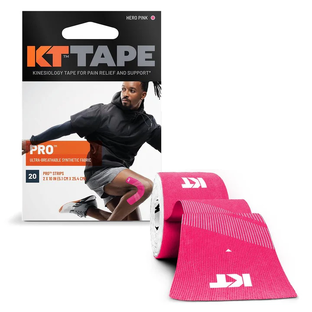 KT Tape Pro Strips Roze 20ST KT Tape Pro Strips Roze 20ST