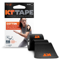 KT Tape Elastic Sports Tape Roll Zwart 1ST KT Tape Elastic Sports Tape Roll Zwart 1ST
